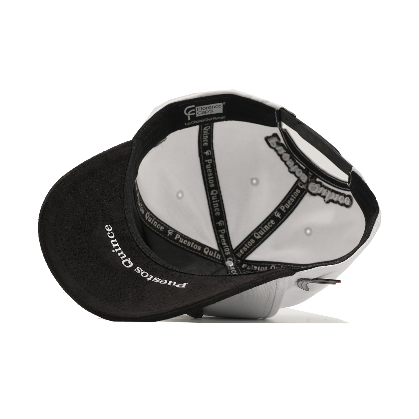Gorra Puestos Quince Blanco Gallo Negro