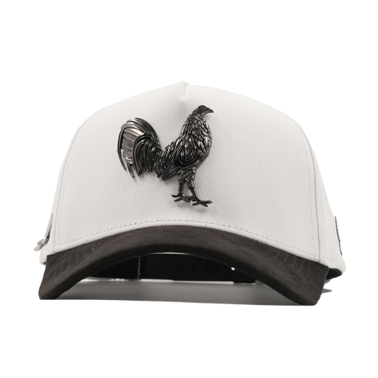Gorra Puestos Quince Blanco Gallo Negro