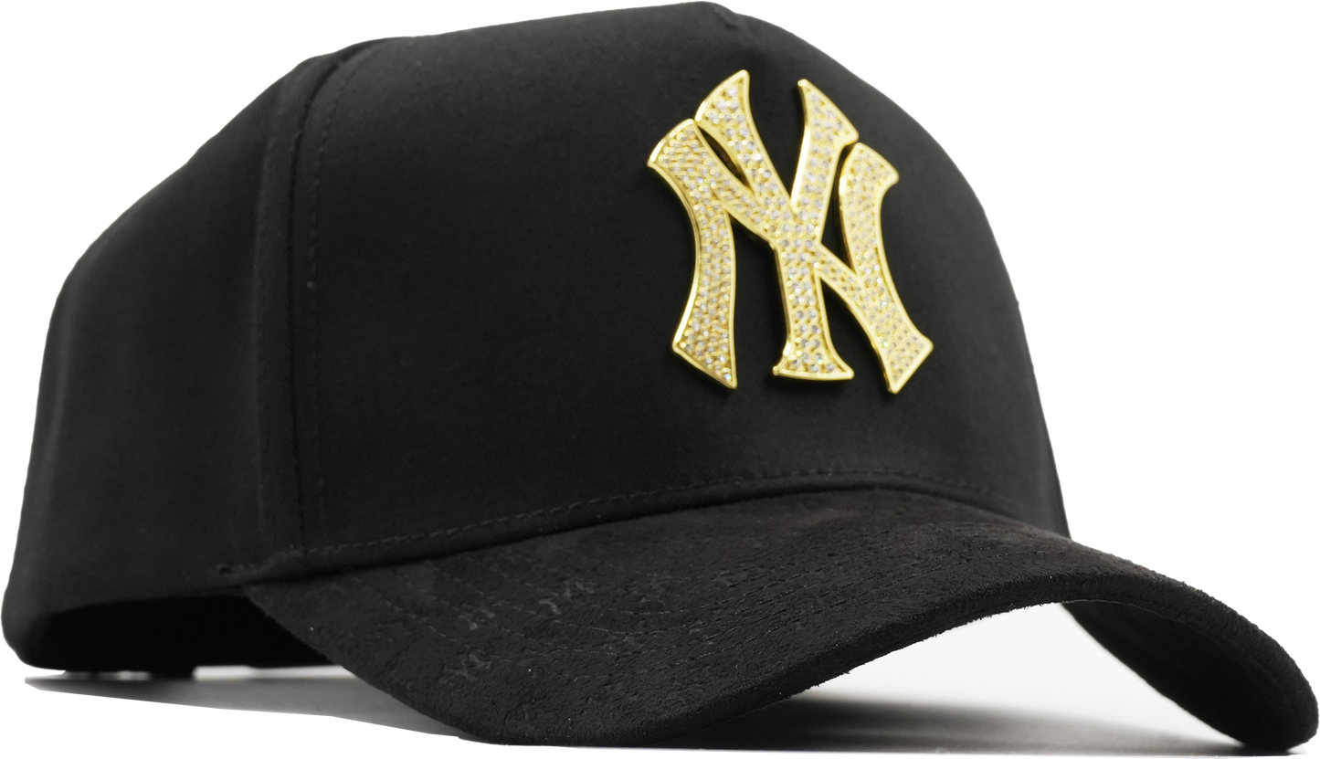 Gorra NY dorada