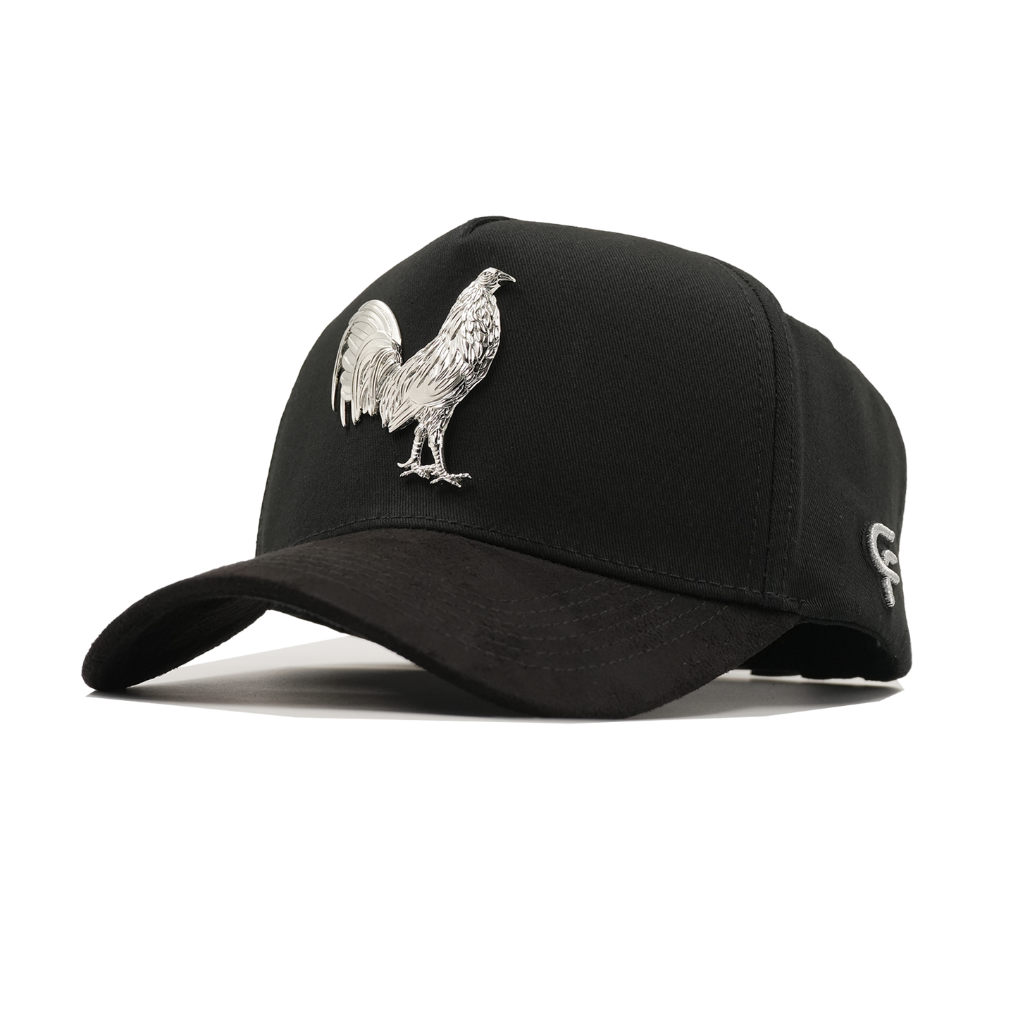 Gorra Puestos Quince Negra Gallo Plata