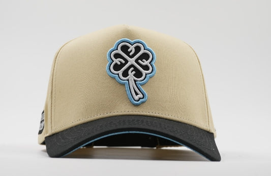 Trébol beige/blue