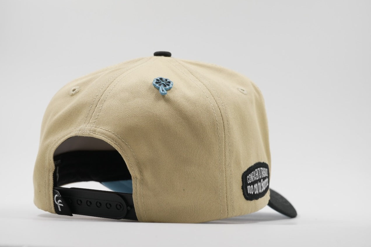 Trébol beige/blue